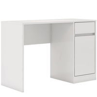 Escrivaninha Office 1 Gaveta 1 Porta Luna Branco