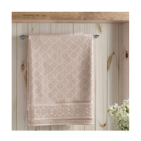 Toalha de Rosto Felpudo Liso Jacquard Confort Nude Dohler