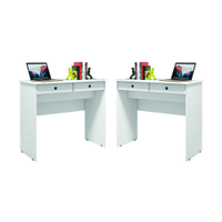Conjunto de 2 Escrivaninhas Saturno Branco