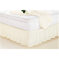 Saia Ajustável Para Cama Box Solteiro Renata Palha - Enxovais Aquarela
