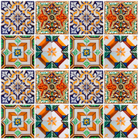 Adesivos de Azulejos Ladrilhos Hidráulicos Modelo 10-20x20cm