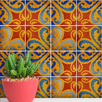 Adesivos de Azulejos Ladrilhos Hidráulicos Modelo 133-15x15cm