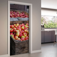 Adesivo de Porta Lote de Maçã-73X210Cm