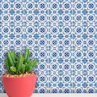 Adesivos de Azulejos Ladrilhos Hidráulicos Modelo 14-15x15cm