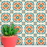 Adesivos de Azulejos Ladrilhos Hidráulicos Modelo 188-20x20cm
