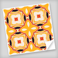 Adesivo para Azulejo Unitário Modelo 307-10x10cm