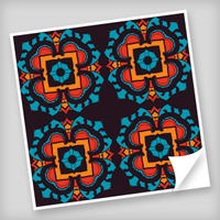 Adesivo para Azulejo Unitário Modelo 305-15x15cm