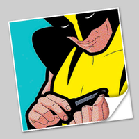Azulejo Unitário Pop Art Comics 218-10x10cm
