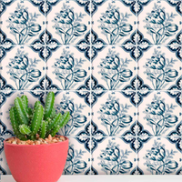 Adesivos de Azulejos Ladrilhos Hidráulicos Modelo 08-15x15cm