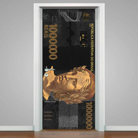 Adesivo para Porta Nota de Um Milhão de Reais-73X210Cm