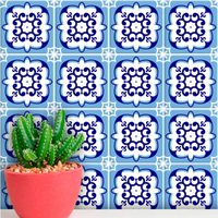 Adesivos de Azulejos Ladrilhos Hidráulicos Modelo 170-20x20cm