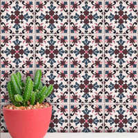 Adesivos de Azulejos Ladrilhos Hidráulicos Modelo 100-20x20cm