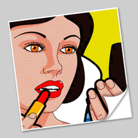 Azulejo Unitário Pop Art Comics 210-15x15cm