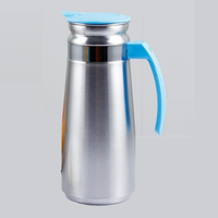 Garrafa Inox 1,5 Litros Com Tampa Jarra Para Água Ou Suco