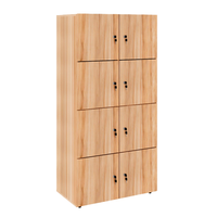 Armário Locker Duplo Module 8 Pt Calvi