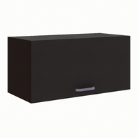 Armário De Escritório Module Preto 80 Cm