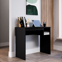 Mesa Escrivaninha Genialflex Linha Noronha MDP 15mm Preta