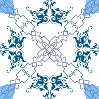 Adesivo De Azulejo Haus For Fun Português Arabesco 02 15X15