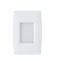 Balizador Passi Branco 2W 3000K Luz Quente Bivolt Uso Externo - Hevvy