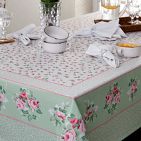 Toalha de Mesa Retangular 6 Lugares Liana