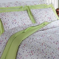 Jogo de Cama Solteiro 200 Fios Aloe Vera Kacyumara