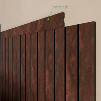 Eva Rodape Acabamento Painel Meu Rodapé 2,5m - Urban Corten-passa fio