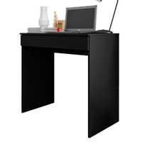 Escrivaninha Para Escritorio Alexia 80 cm Preto REAJL
