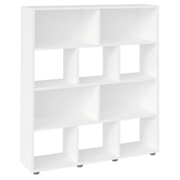Estante Livreiro 10 Nichos 109X91 cm Branco ARLY