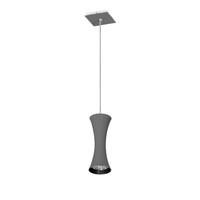 Lustre Pendente 7941 1 Lâmpada Soquete E27 Prata