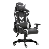 Cadeira Gamer Craft Preta e Branca