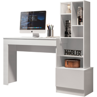 Escrivaninha Office Com Nichos 3003030 Branco MBL