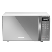 Micro-ondas Panasonic 21L, com Tecnologia Antibactéria AG, Branco Espelhado ST27L
