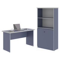 Mesa de Computador e Armario Japão Azul