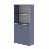 Armario com 2 Portas Paris Azul