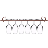 Suporte Para Pendurar Taças 42cm Organizador Porta Taças Suspenso Rose Gold