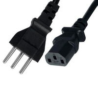 Cabo de Energia para Fonte de Computador MD9, 5 Metros, Preto - 7291