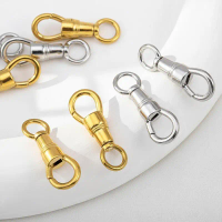 【A11】Stainless Steel Bag Key Chain Hook Clasps Lobster Clasp Hooks Connectors For DIY Jewelry Making Supplies Accessories