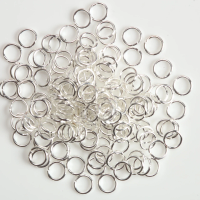 200-1600pcs Gold And Silver Tone Iron Jump Loop Open Multi Size Metal Loops For Bracelet Connector Jewelry Making Accessories