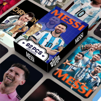 92ZhangLOMOCard Messi Double-Sided Photo Card Star Player Collection Photo Card MESSICard stickers