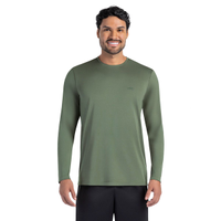 Camiseta Manga Longa Essential Olympikus Masculina G Verde