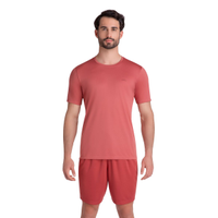 Camiseta Essential Manga Curta Olympikus P Vermelho