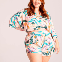 Blusa Nó Floral Amanhecer