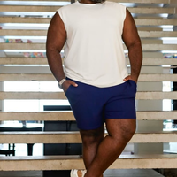 Regatão Masculino Malha Moletinho Off White