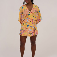 Shorts Saia Estampa País Tropical