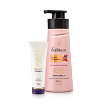 Combo Esfoliante Facial 50g + Hidratante Desodorante Corporal 400ml