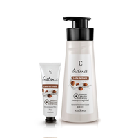 Kit Instance Leite de Avelã Loção Hidratante Corporal + Creme Mãos