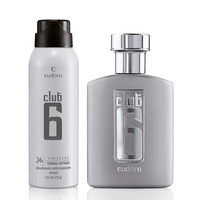 Combo Club 6: Desodorante Colônia 95ml + Desodorante Antitranspirante Aerossol 125ml