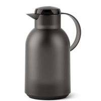 Garrafa Térmica de 1,5 Litros Quick Press Samba Emsa Preta