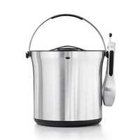Balde de Gelo com Pinça em Inox 3,78 Litros OXO