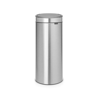Lixeira Touch Bin em Inox 30 Litros 72cm Brabantia Prata